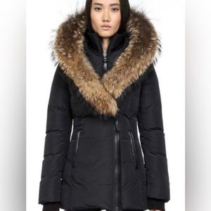 Mackage Adali Fur Trimmed Coat